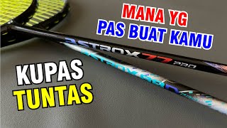 Yonex Astrox 88 D Pro Gen 3 vs Astrox 77 Pro [upl. by Carpio]