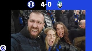 INTERATALANTA 40 LIVE REACTION DA SAN SIRO [upl. by Ayihsa]