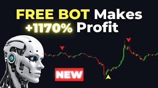 NEW Artificial Intelligence BUYSELL Trading Bot Makes 1170 Profit  FULL TUTORIAL [upl. by Cymbre374]