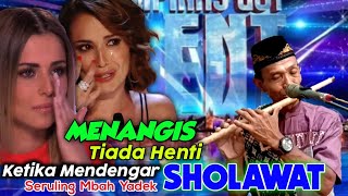 Mereka Menangis Tiada Henti Ketika Mendengar Nada Sholawat Seruling Mbah Yadek  Video PARODI [upl. by Daloris]