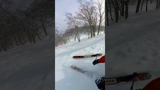 Well that shouldnt happen😐skiing japan mountains snow powderskiing snowboarding winter [upl. by Enilaf]