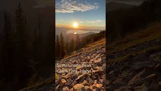 Views from top of Scotchmans Peak in Idaho hikingadventures hiking hike outdoors [upl. by Carissa]