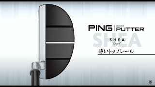 薄いトップレールが好みのあなたへ PING 2023パター「SHEA」 [upl. by Yecart347]