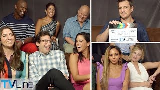 Brooklyn NineNine Doctor Who Riverdale amp More  ComicCon 2018 Highlights amp Outtakes  TVLine [upl. by Ahsienet315]