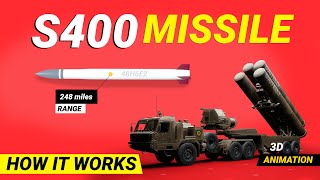 S400 missile System amp Air Defence Missiles  How it Works missile [upl. by Drawde]