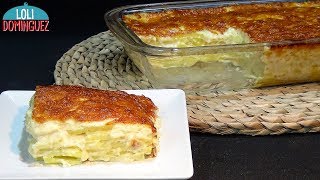 PATATAS A LA CREMA GRATINADAS AL HORNO Recetas paso a paso tutorial Loli Domínguez [upl. by Lateehs]