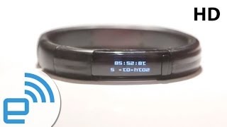 Razers quotNabuquot smart band at CES 2014  Engadget [upl. by Yxel]