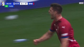 Luka Jovic Goal Amaizing Slovenia vs Serbia 11 Goals and Highlights  UEFA EURO2024 [upl. by Almeda]