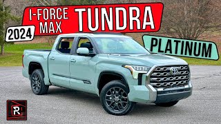 The 2024 Toyota Tundra Platinum iForce MAX Is The Sweet Spot Trim In The Tundra Lineup [upl. by Esekram]