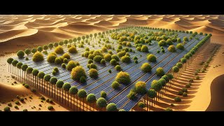 Innovative Solar Power Project Transforms Deserts in China into Lush Landscapes [upl. by Imled430]