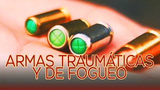 Armas traumaticas y fogueo sirven para defenderse [upl. by Nur812]