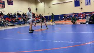 19 Vineland Vs Woodstown Schalick Pennsville Middle School Quad Wrestling [upl. by Atteynad]