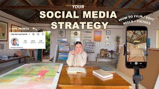 How to create a standout SOCIAL MEDIA STRATEGY for your small business  how to film amp edit videos [upl. by Chatwin226]