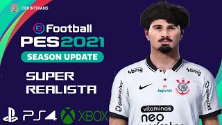 ANDRE RAMALHO PES 2021 CORINTHIANS COMO FAZER  FACE EDIT [upl. by Yelena]