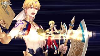 FateGrand Order  Seventh Singularity Babylonia Gilgamesh Caster Noble Phantasm [upl. by Eli]