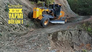 Greyder ile Orman Yol Yapmı Bölüm 1Forest Road Construction with Grader Part 1 keşfet [upl. by Nevaeh707]