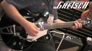 Joe Carducci Chats Gretsch Gear  NAMM  Gretsch Guitars [upl. by Ehrman]