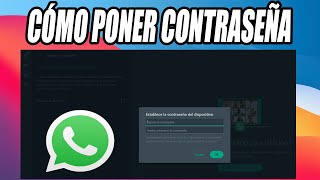 Cómo Poner Contraseña a tu Whatsapp Web 2024 [upl. by Fedora]