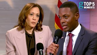 Top 5 moments from VP Kamala Harris NABJ interview [upl. by Enyleve211]