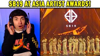 SB19 Asia Artist Awards Performance REACTION  Perfect Performance To Watch On My Birthday [upl. by Anaiuq446]