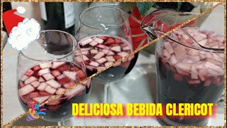 COMO PREPARAR BEBIDAquotCLERICOTquot PONCHE FRIO DELICIOSO IDEAL PARA NAVIDAD Y AÑO NUEVO [upl. by Tigdirb]