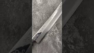 Sakai Takayuki x Michiko Kubota Rinka Silver 3 Steel Sakura  Waka Engraving 390mm [upl. by Leoni]