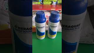 All out herbicide Heraquat heranba Paraquat dichloride 24 sl non selective contact herbicide [upl. by Dicky491]