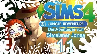 Die Sims 4 Dschungel Abenteuer  Simsianer Jones  Part 11 HDLP [upl. by Eartnoed]