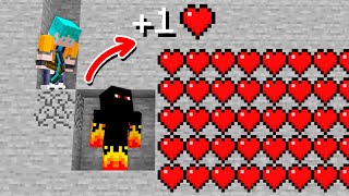 Multiplicador de Corações VS Caçador no Minecraft [upl. by Robby165]