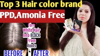 Best ppd Ammonia free Nontoxic Hair colour brand in india fittuberhindi haircare ojasfitness [upl. by Pavia45]