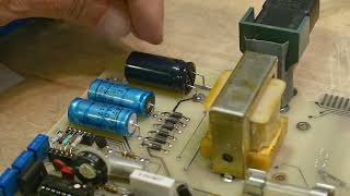 1292 Fluke 8000A Multimeter repair part 2 of 3 [upl. by Ylenats]