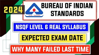 Expected Exam Date Of BIS 2024  Real Strategy For This Exam [upl. by Ives]