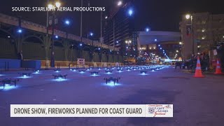 Drone show fireworks planned for Coast Guard Fest [upl. by Enilra]