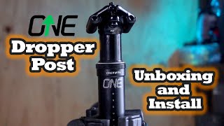 HOW TO INSTALL ONE UP DROPPER POST [upl. by Lidstone]