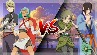 Fuu amp Yugito Nii VS Utakata amp Yagura  Naruto Ultimate Ninja Storm 4 COM VS COM Jinchuriki battle [upl. by Leonhard871]