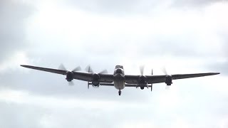 CWHM Lancaster Vera at Humberside airport 270814 [upl. by Adnilema]