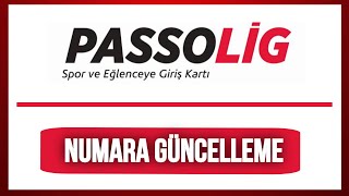 Passolig Telefon Numarası Değiştirme  Numara Güncelleme Passolig [upl. by Ahtabat42]