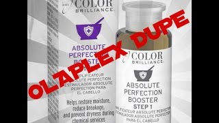 How to use Ion Absolute Perfection BoosterOLAPLEX DUPE As A Stand Alone Treatment [upl. by Else]