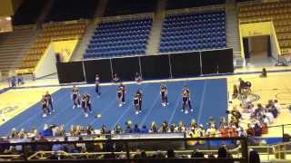 Morehead Coed Cheerleading 2014 [upl. by Esra249]