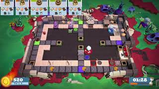 Overcooked 2 Level 63 2 Players 3 Stars [upl. by Rebbecca]