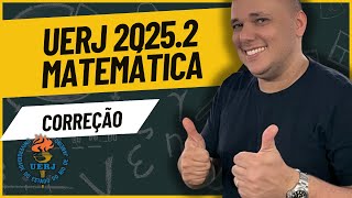 Correção Prova da UERJ 2025 2 EQ Matemática [upl. by Huber371]