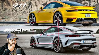 Mercedes AMG GT Coupe vs Porsche 911  Which do I buy and why [upl. by Enelyad]