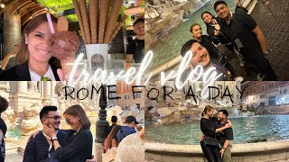 Travel Vlog Rome For A Day  Pratty TV John Prats Isabel Oli [upl. by Galligan664]