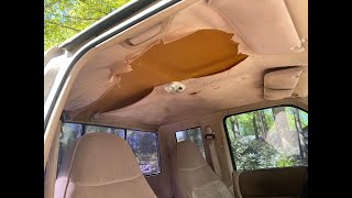 DIY Ford Ranger Headliner Replacement [upl. by Llerrot]