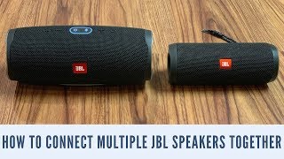 How to Connect Multiple JBL Speakers Together [upl. by Nagah473]