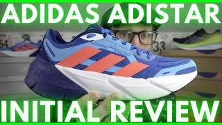 adidas ADISTAR REVIEW  Runners On Foot Review  EDDBUD [upl. by Tarsuss833]