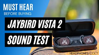 Jaybird Vista 2 Sound Quality Test  HeadphonesAddict [upl. by Wolff413]