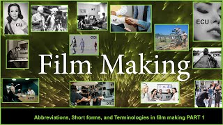 Film making PART1 shortformvideo abbreviation terminology filmmaking AST trending knowledge [upl. by Hesketh202]