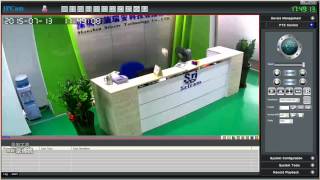 Sricam SP006 ip camera timer recording and playback on Device viewer [upl. by Harim887]