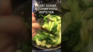 How to stir fry bok choy [upl. by Cirtemed]